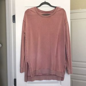 Rose pink pullover
